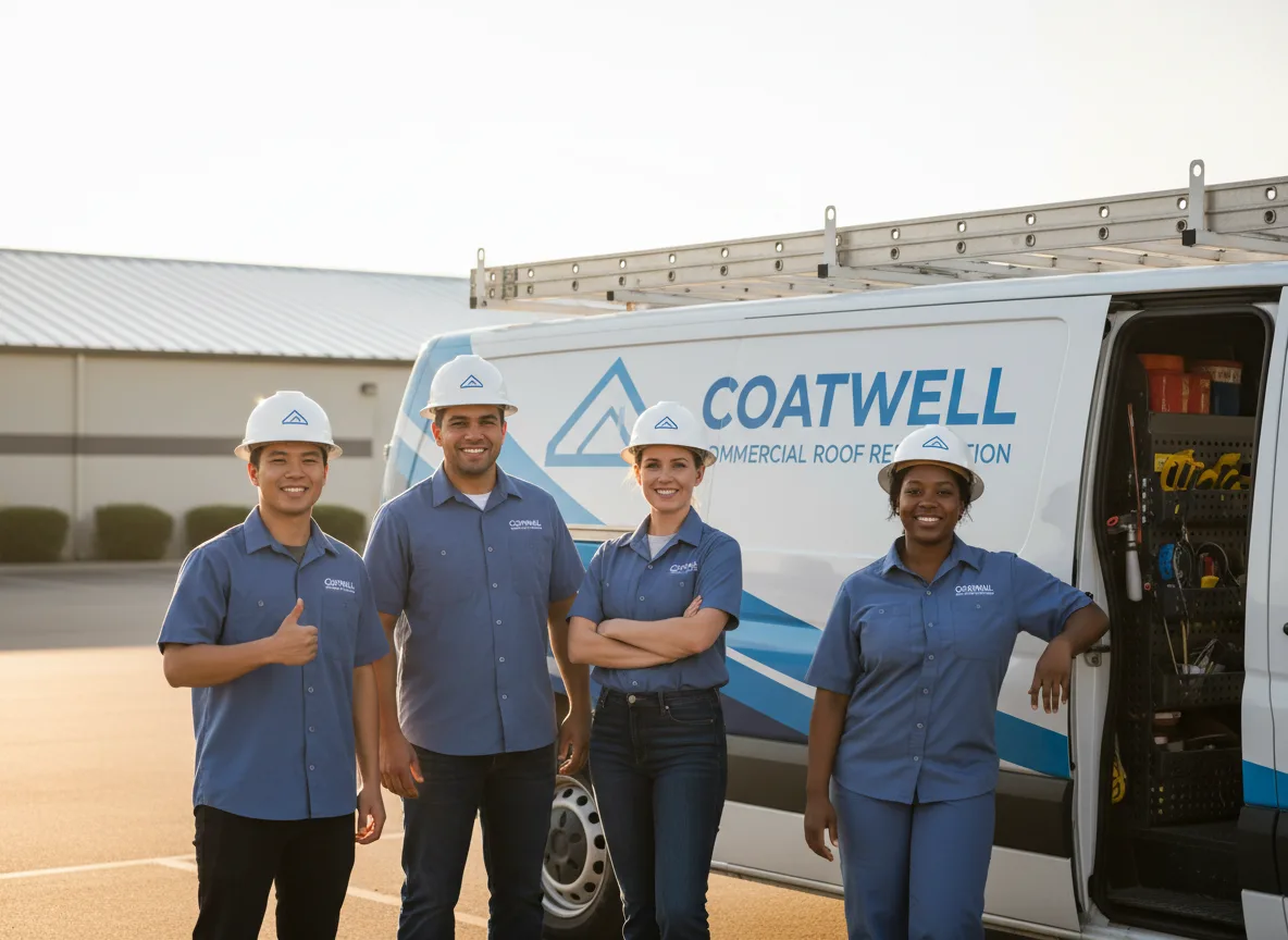 Commercial roof coating company in Williamsfield, OH
